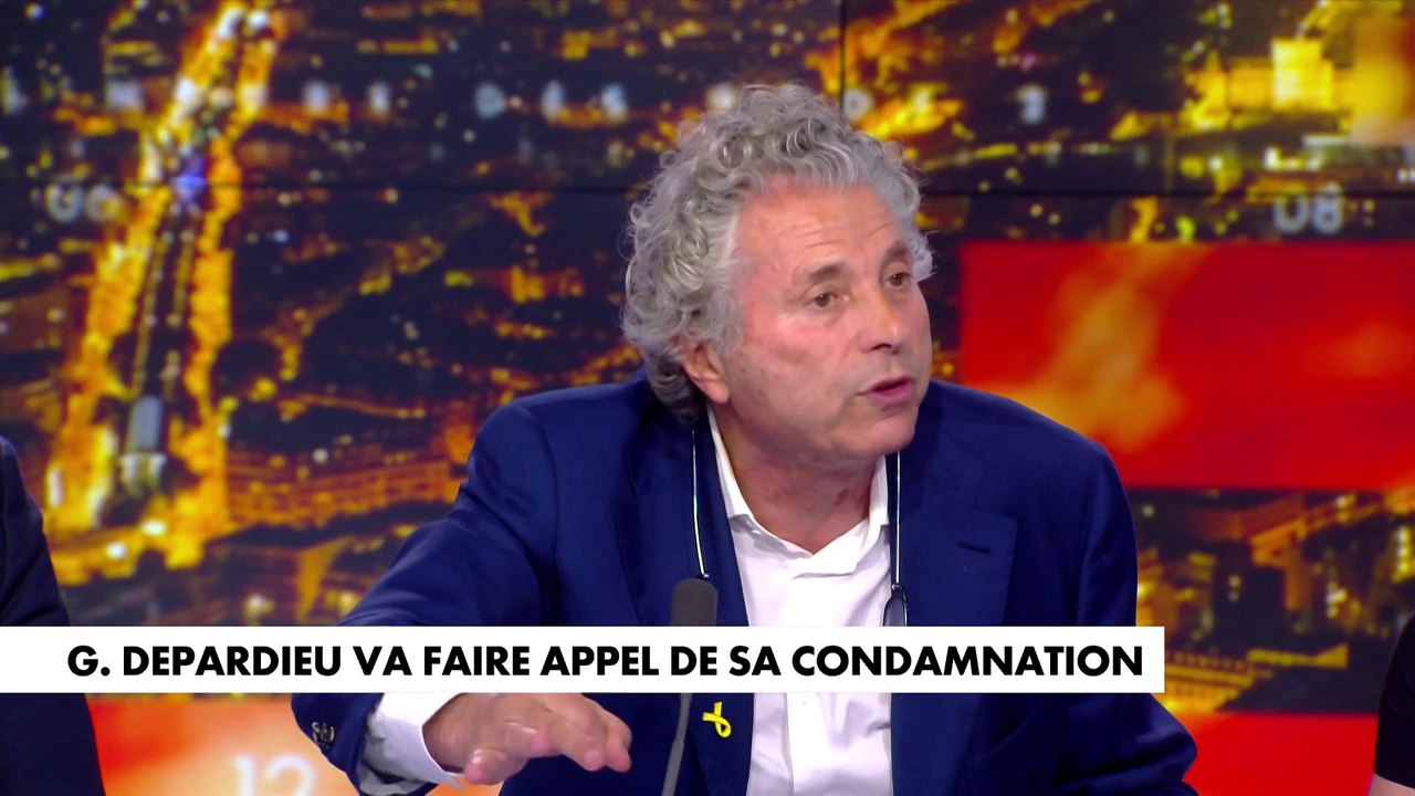 Gilles-William Goldnadel : «Gérard Depardieu a fait appel, il est donc présumé innocent»