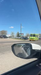 Man Records Ice Cream Truck Tire Coming Off