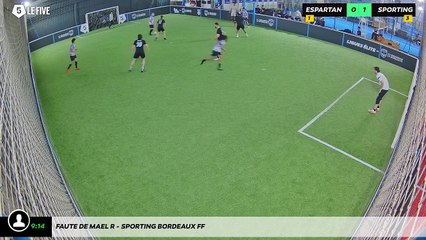 Faute de Mael R - Sporting Bordeaux Ff