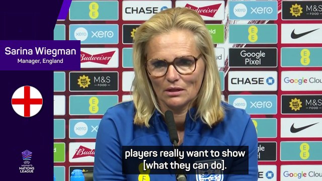 Wiegman welcomes selection headaches after naming 27-player Lionesses squad