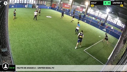 Faute de Anass A - United Goal Fc