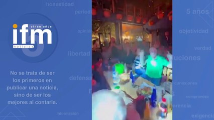 Ricardo Martinelli celebra parrandeando su asilo en Colombia