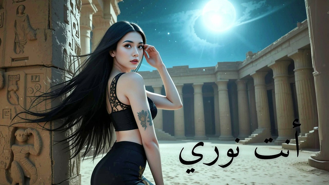 أنت نوري 2025 ✨ | أغنية حب رومانسية | فيزوالايزر عاطفي