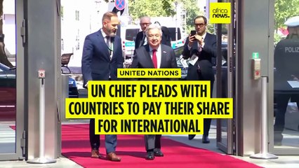 UN chief pleads with countries to pay their share for international peacekeeping