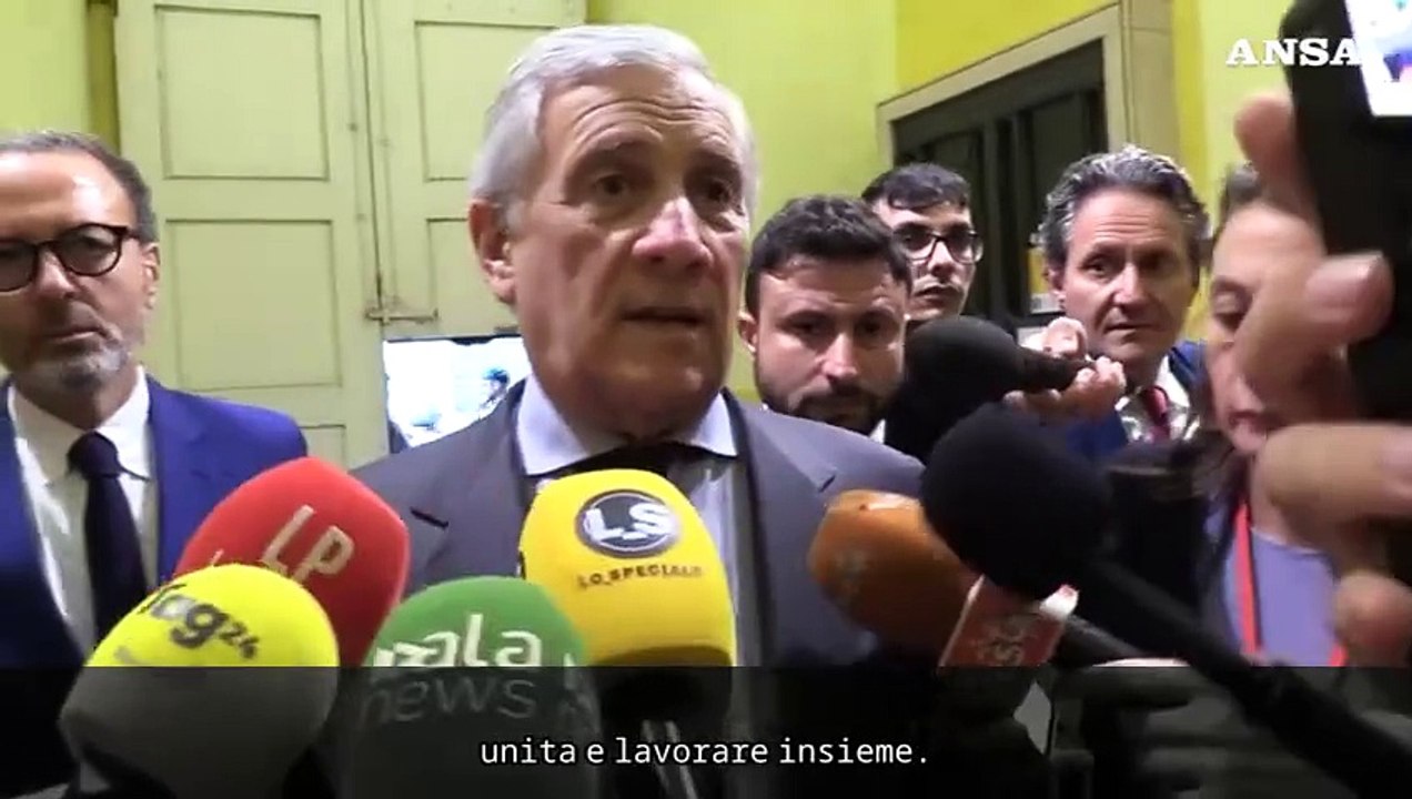 Ucraina, Tajani: "Dobbiamo lavorare tutti per una pace giusta"