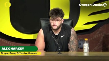 Oregon Ducks Offensive Lineman Alex Harkey on the Keys to Finding Success in 2025