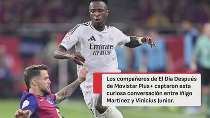 La burla de Vinicius a Iñigo Martínez en pleno partido por la Champions
