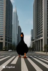 Duck enter a city accidentally #duck