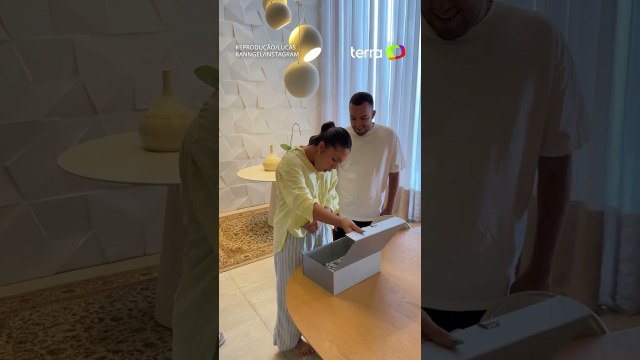 Lucas Rangel e Lucas Bley mostram reação dos pais ao saberem do primeiro filho do casal #shorts