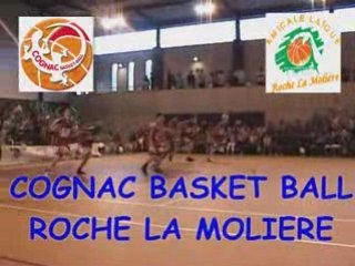 COGNAC BASKET BALL VS ROCHE LA MOLIERE ACTE 1