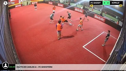 Faute de Carlos A - Fc Shooters
