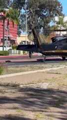 CBP aterriza en carretera de San Diego para salvar a oficial K-9