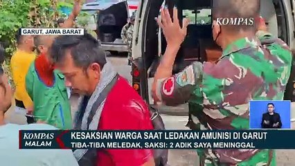 Kesaksian Warga saat Ledakan Amunisi di Garut: Tiba-Tiba Meledak, 2 Adik Saya Meninggal