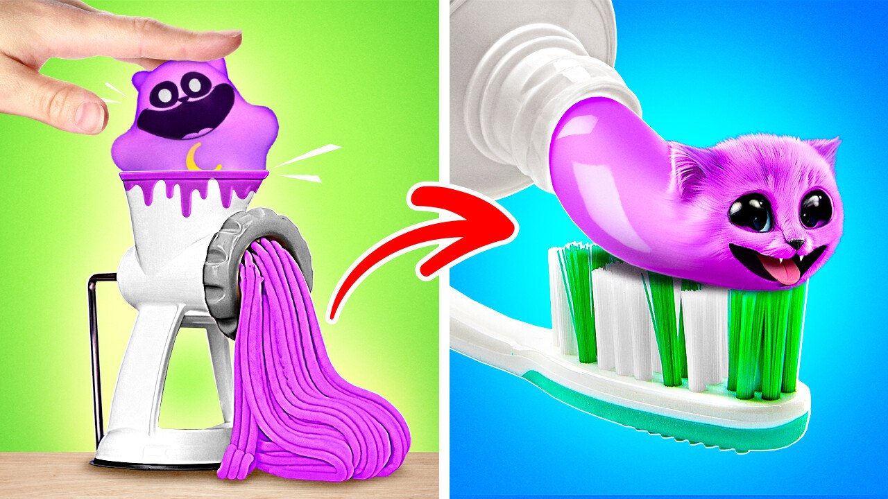 😱 Oh No! Broken Unicorn Fidget?! Let’s Transform It with SLIME Magic! 🦄🌀 | Satisfying DIY Fix