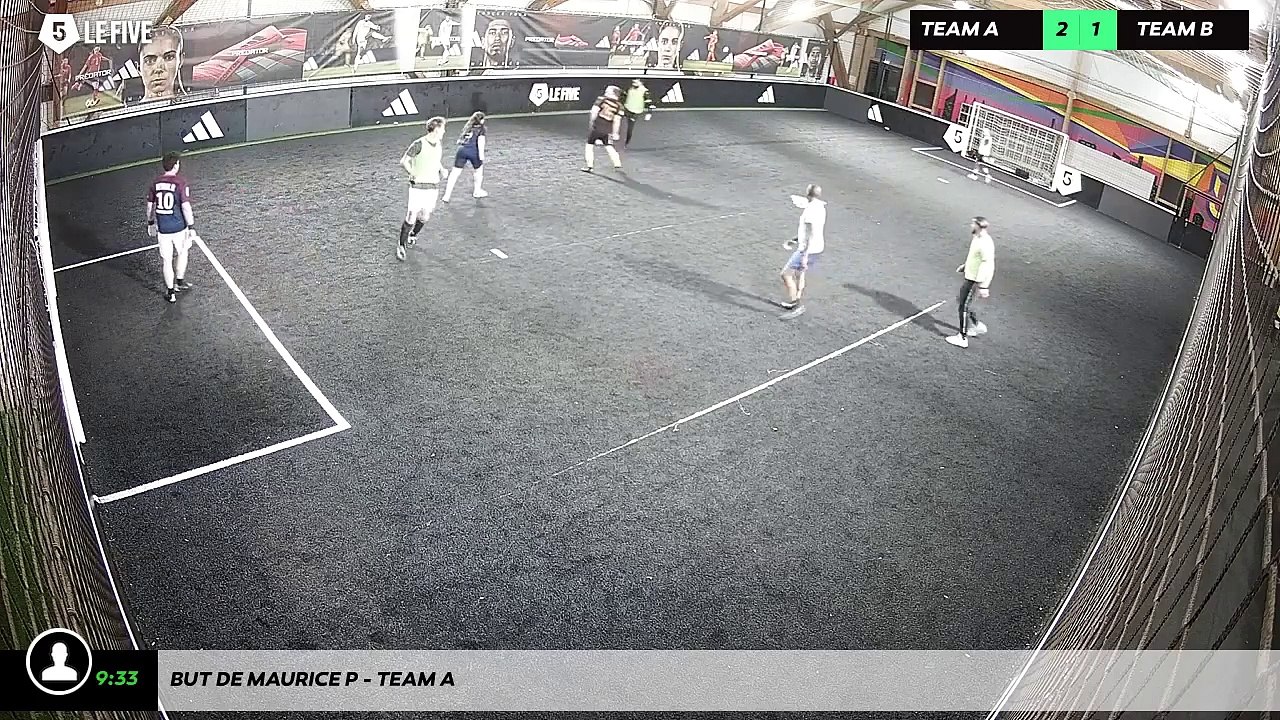 But de Maurice P - Team A