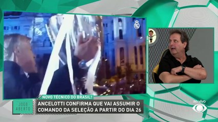 Debate Jogo Aberto: Ancelotti vai salvar a Seleção Brasileira?