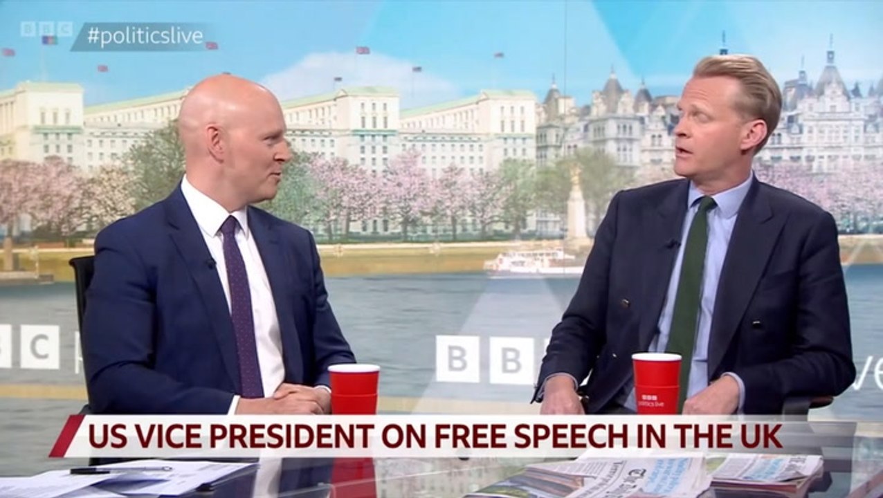 JD Vance’s ‘British Sherpa’ claims UK has more free speech offences than Putin’s Russia