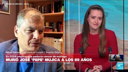 Rafael Correa: 'Mujica no usó la política para ser importante, sino como instrumento de bien común'