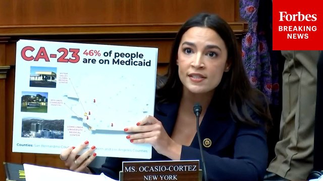 'The Math Is Not Adding Up': AOC Rips Republicans' Medicaid Cuts In GOP Reconciliation Bill