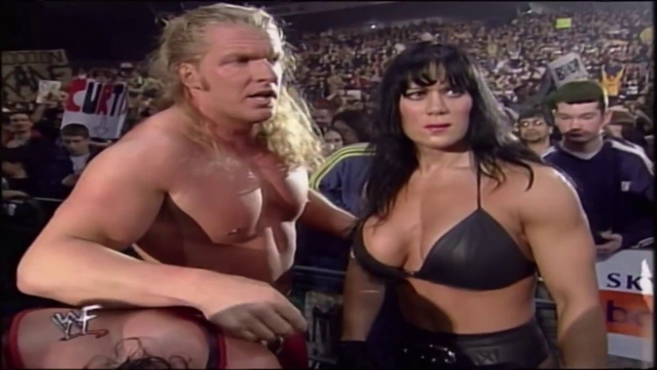 The Rock vs X-Pac w/ HHH & Chyna WWF Championship Match - Capital Carnage 1998 6/12/98