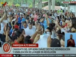 Barinas | Candidato del GPP Adán Chávez destaca la visibilización de la mujer en revolución