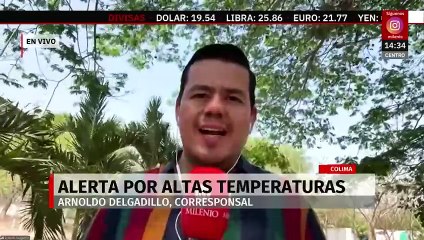 Alertan altas temperaturas de calor en Colima