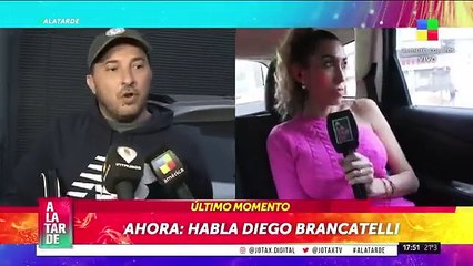 ¿Acto fallido? Diego Brancatelli lanzó una sugestiva declaración sobre su presunta infidelidad