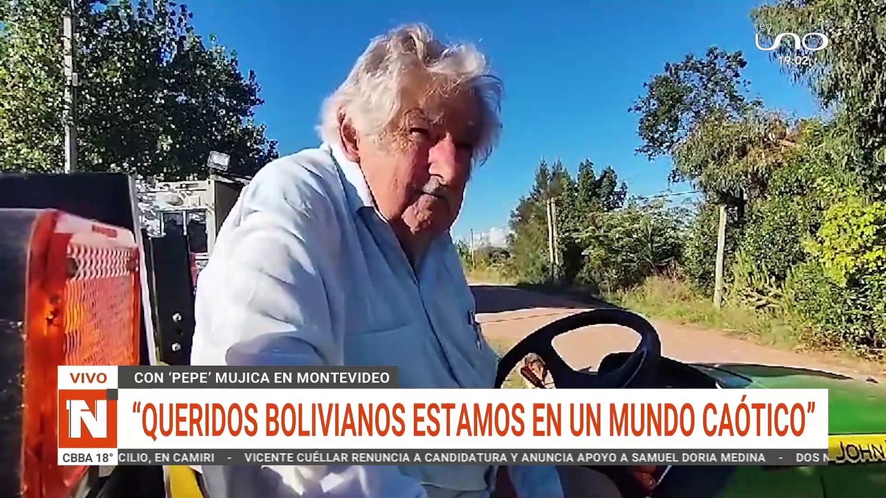 Conozca la última entrevista de "Pepe" Mujica que dio a la Red Uno