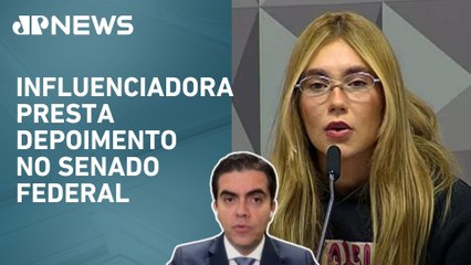 CPI das Bets: Virginia Fonseca presta depoimento e não divulga valor de contratos