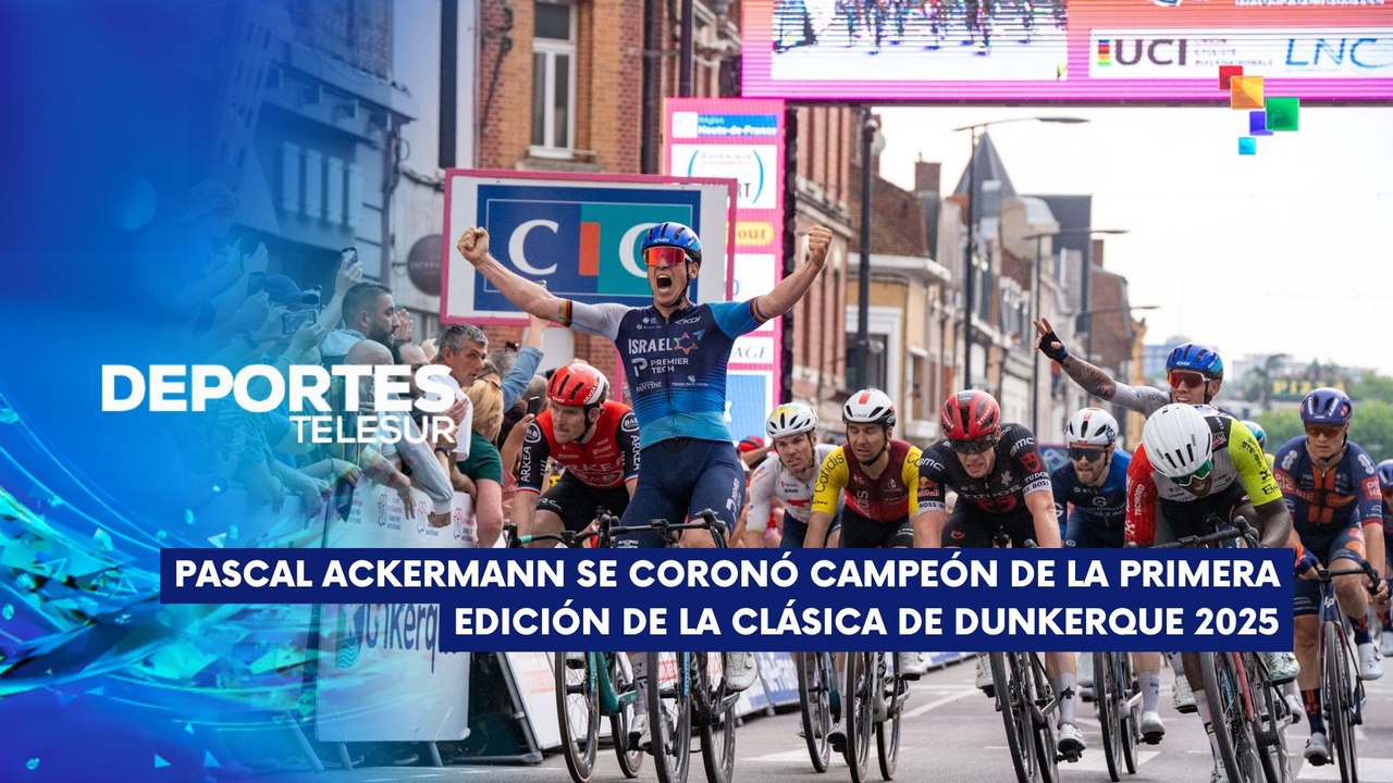 Pascal Ackermann campeón de Clásica Dunkerque 2025 DEPORTES TELESUR  13-05-2025