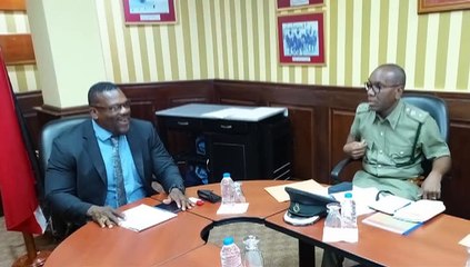 HOMELAND  MINISTER MEETS FIRE & PRISONS CHIEFS