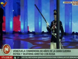 Venezuela conmemora los 80 años de la victoria contra el nazismo