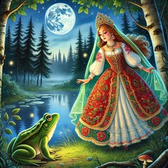 Truyện Cổ Tích Nga: Nàng Công Chúa Ếch 🐸✨ | Chuyện Hay Trước Giờ Ngủ Cho Bé