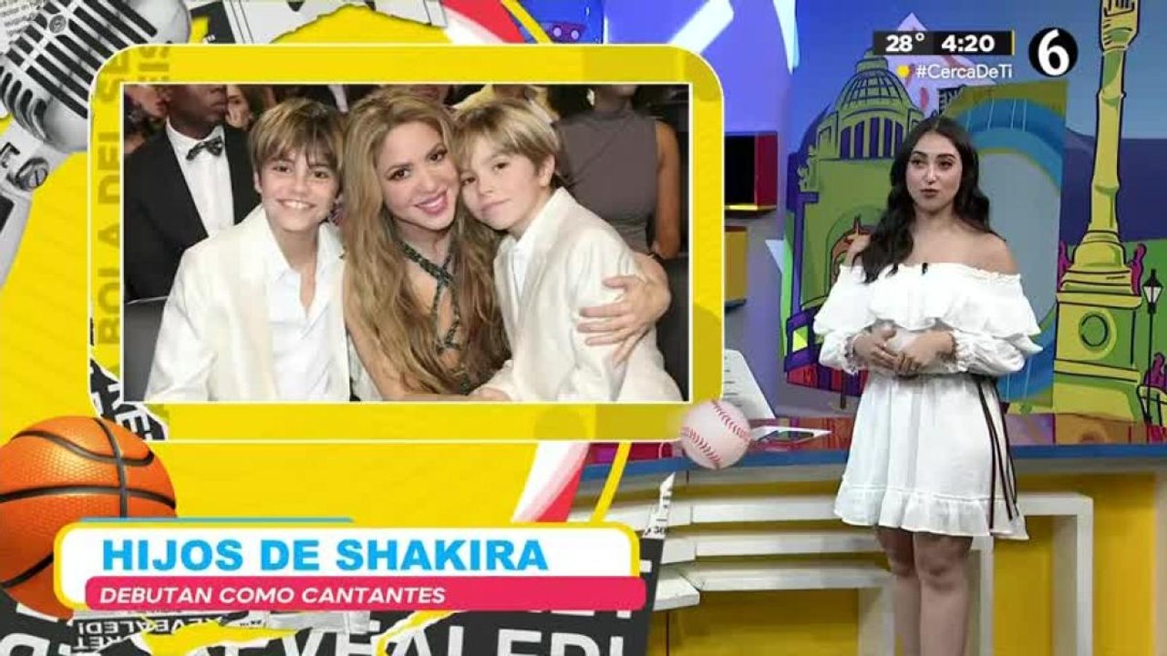 Hijos de Shakira debutan como cantantes