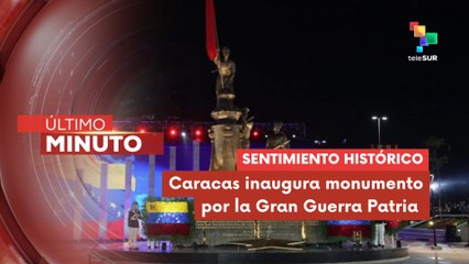 Gobierno de Venezuela inaugura Monumento de la Gran Guerra Patria