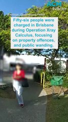 Stolen goods discovered, concealed knives confiscated around Brisbane