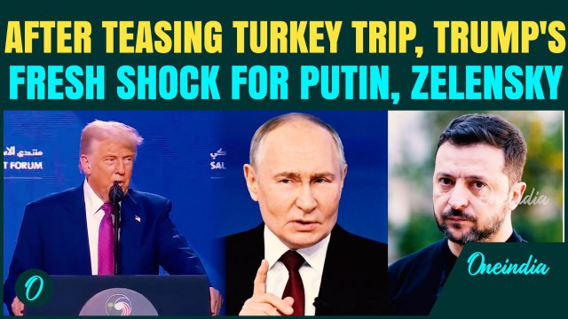 Trump’s Drops BIG SURPRISE on Russia-Ukraine Talks in Turkey| Trump Accepts Zelensky’s Invitation?