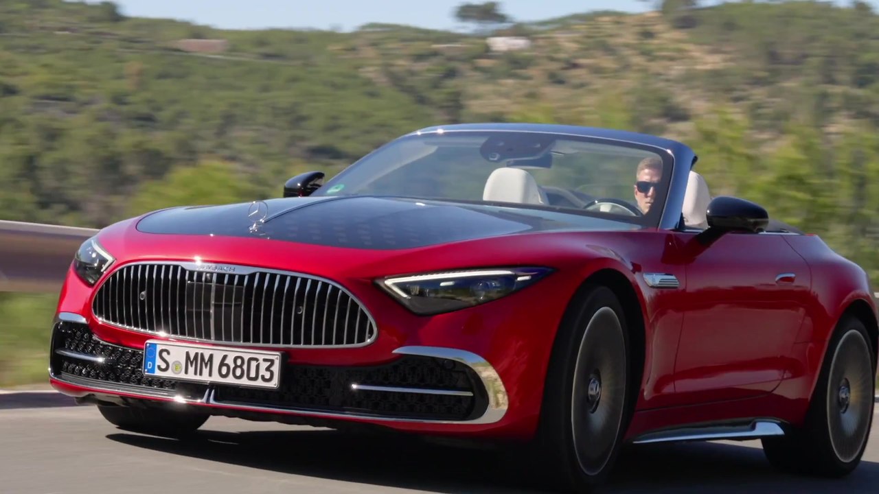 Sportlich, leidenschaftlich, extravagant - der neue Mercedes-Maybach SL Monogram Series
