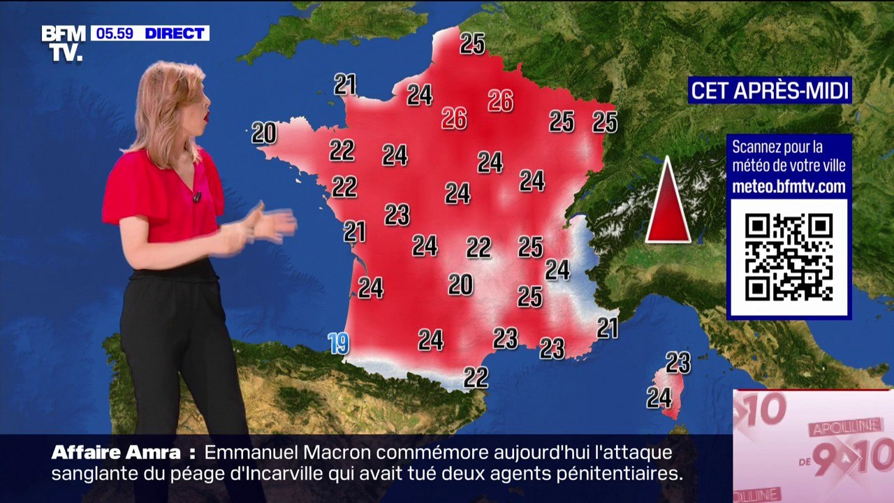 Des orages en Bretagne, des températures comprises entre 19°C et 26°C... La météo de ce mercredi 14 mai