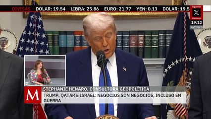 Donald Trump realiza negociaciones con Qatar e Israel | Geopolíticamente