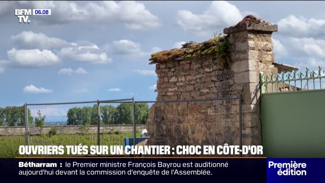 Trois ouvriers meurent écrasés par un mur sur un chantier à Pommard, en Côte-d'Or
