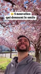 5 bonnes nouvelles de la semaine !