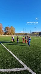Entraînement Fun U8/U9 sur le thème d'Halloween au Racing Club Corcieux.