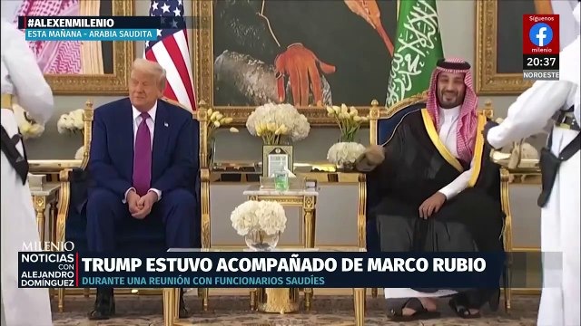 Donald Trump recibe trato real en Arabia Saudita al iniciar su gira por Medio Oriente