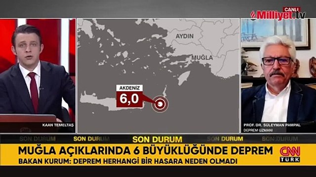 Muğla açıklarında 6 büyüklüğünde deprem! Uzman isimden 'büyük deprem olursa sürpriz olmaz' yorumu