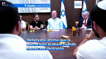 Netanyahu: "Estamos a pocos días de entrar en Gaza con gran fuerza para completar la misión"