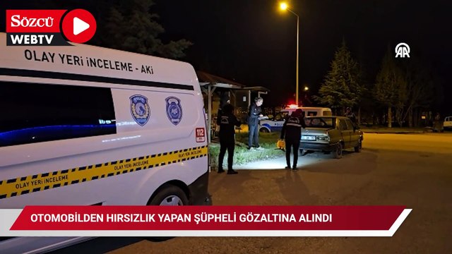 16 yaşındaki hırsız suçüstü yakalandı