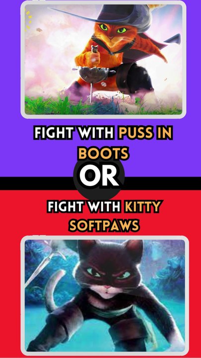 Would You Rather? 🐱 Puss in Boots Adventure Edition | Fun Movie Quiz