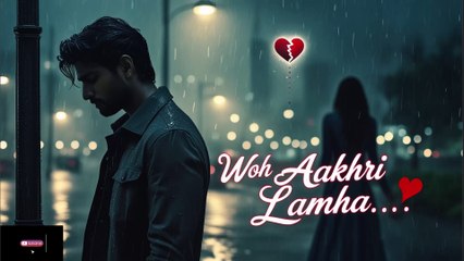 Woh Aakhri Lamha 💔 | Heartfelt Hindi Sad Song on Lost Love & Breakup