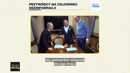 Po wspólnej podróży Macron, Merz i Starmer na celowniku rosyjskiej dezinformacji
